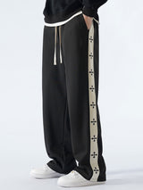 Theo - Relaxed Fit Trousers with Side Stripe