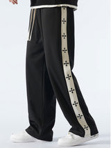 Theo - Relaxed Fit Trousers with Side Stripe