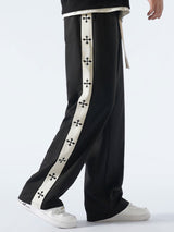 Theo - Relaxed Fit Trousers with Side Stripe