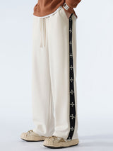 Theo - Relaxed Fit Trousers with Side Stripe