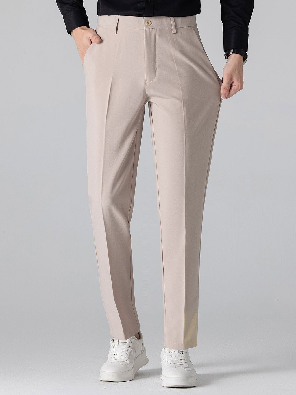 Henri - Slim Fit Tapered Trousers