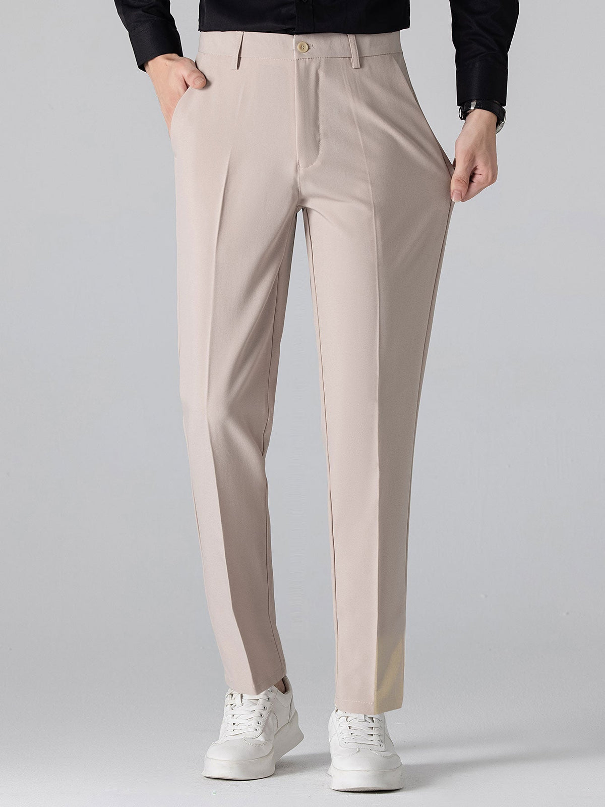 Henri - Slim Fit Tapered Trousers