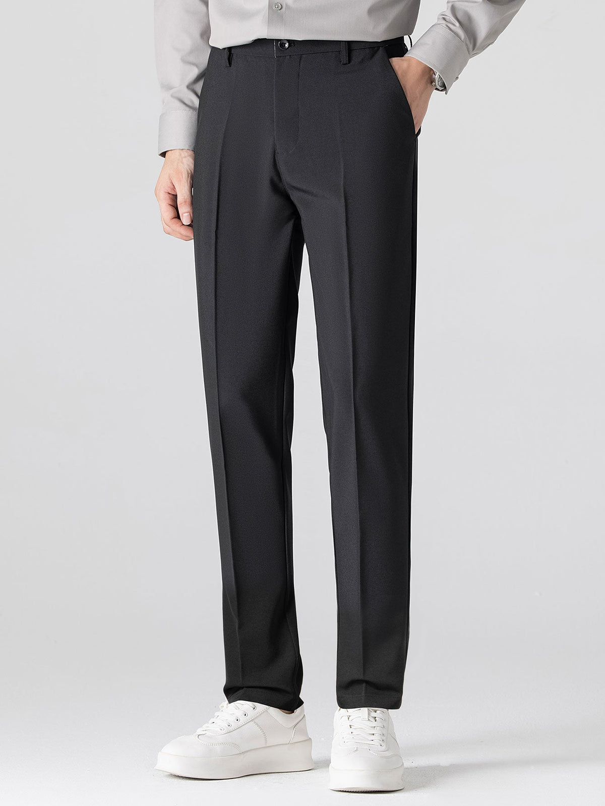 Henri - Slim Fit Tapered Trousers