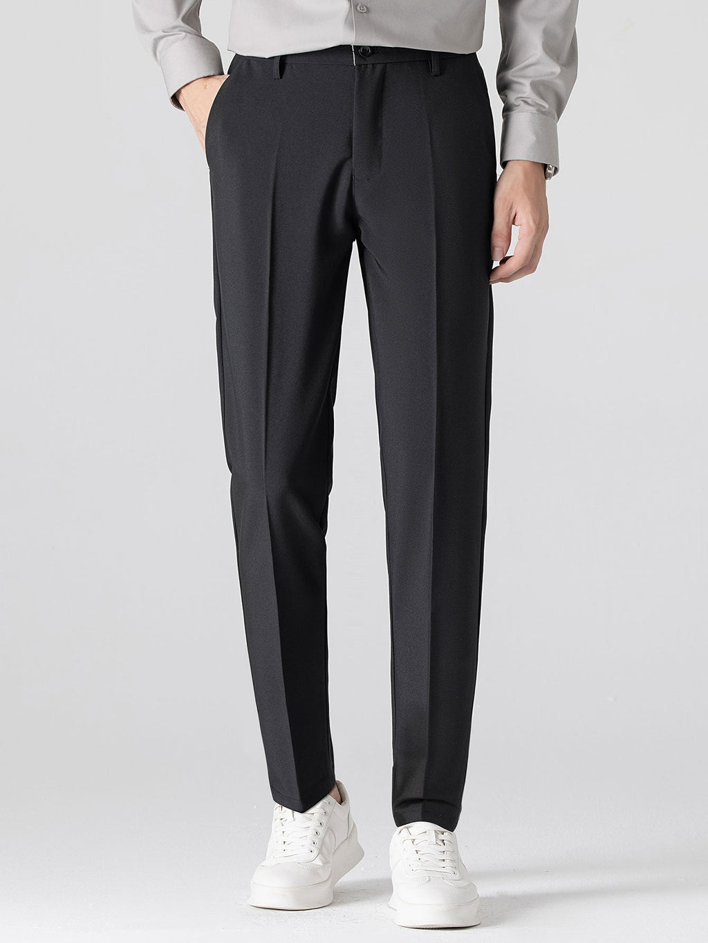 Henri - Slim Fit Tapered Trousers