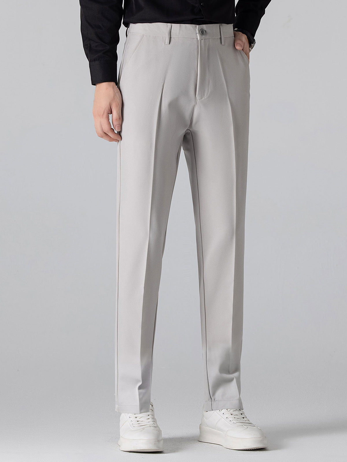 Henri - Slim Fit Tapered Trousers