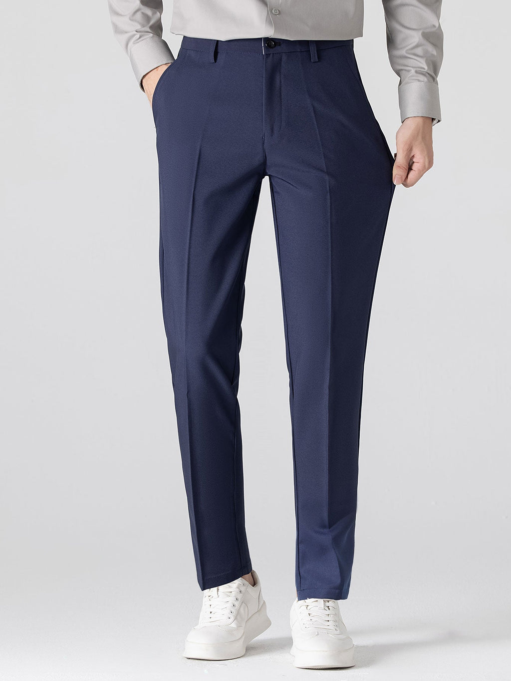 Henri - Slim Fit Tapered Trousers