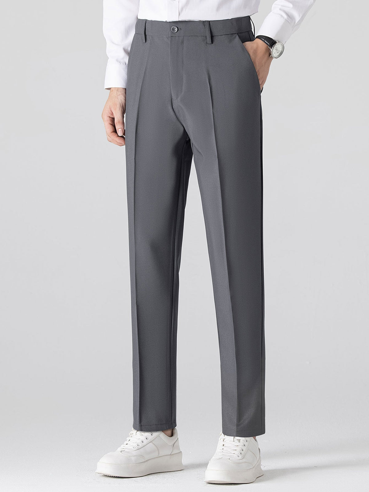 Henri - Slim Fit Tapered Trousers
