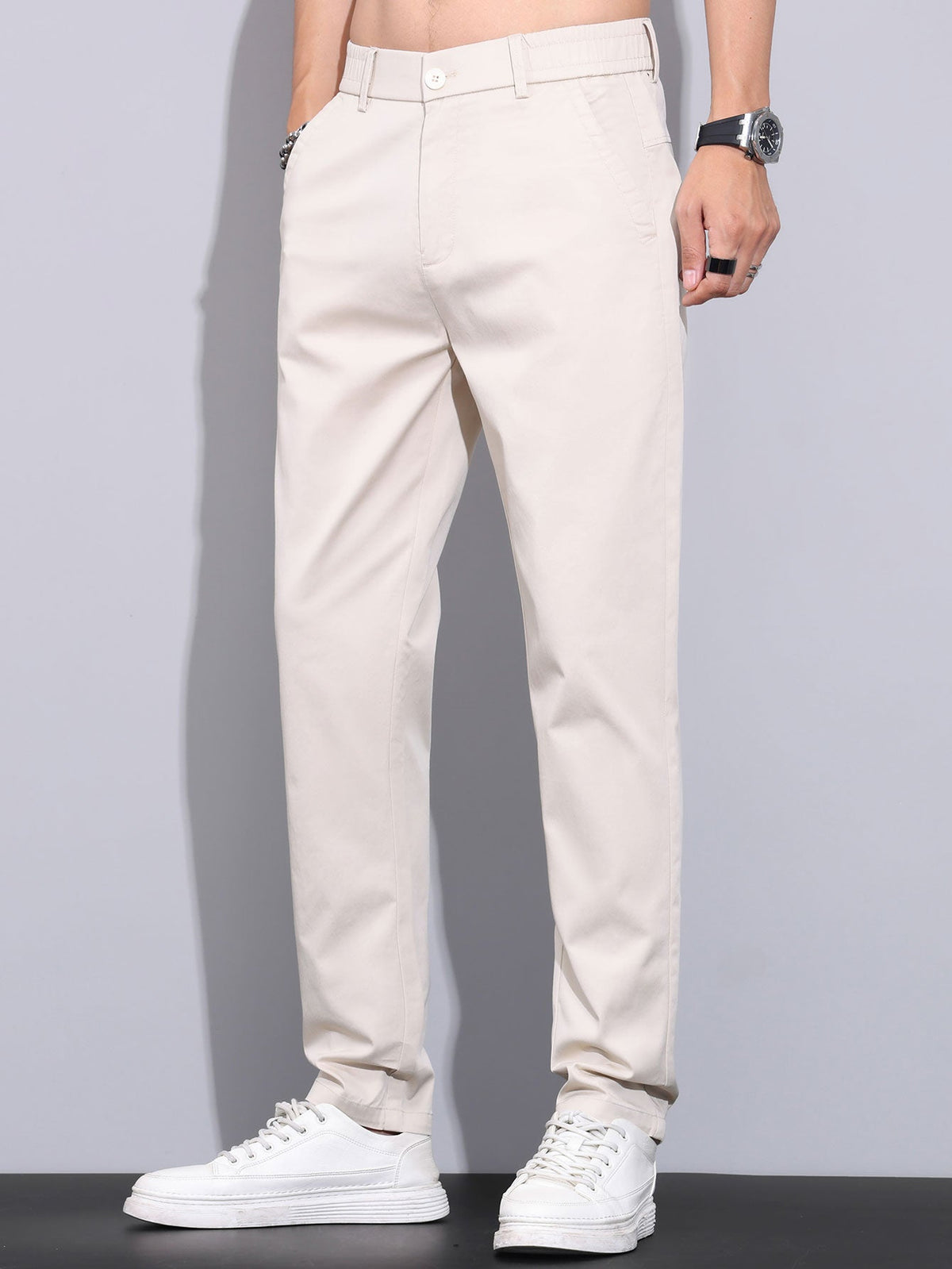 Laurent - Straight Leg Trousers