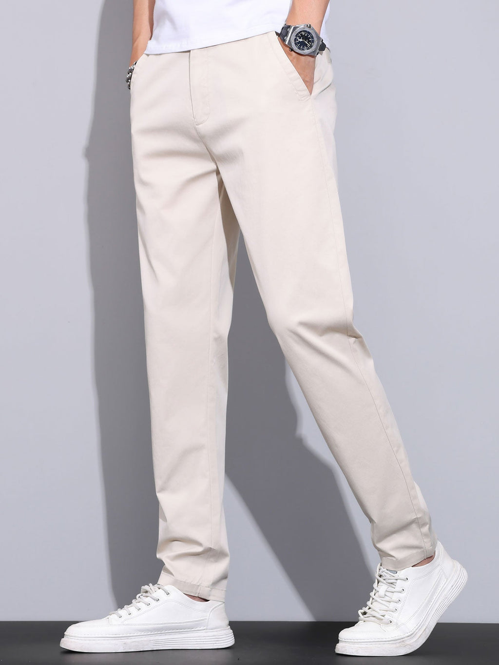 Laurent - Straight Leg Trousers