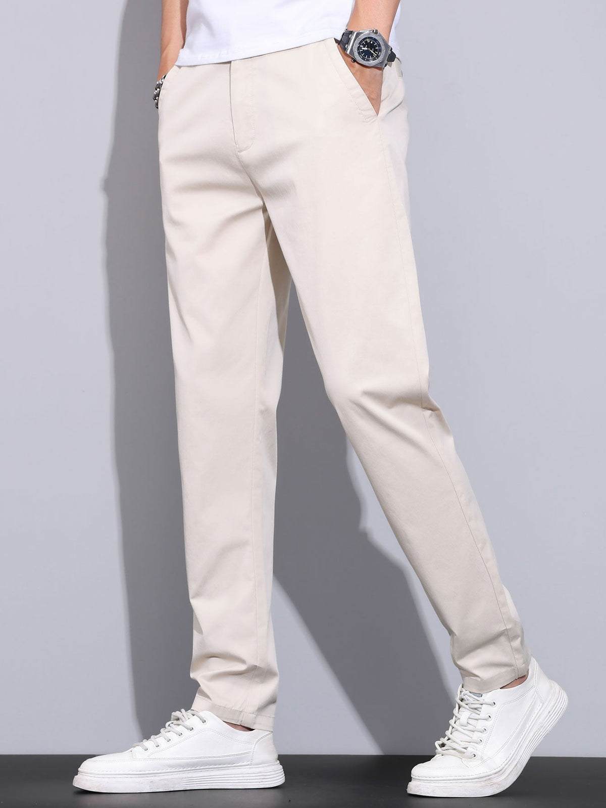 Laurent - Straight Leg Trousers