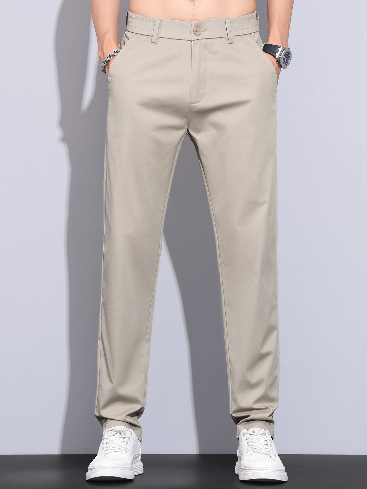 Laurent - Straight Leg Trousers
