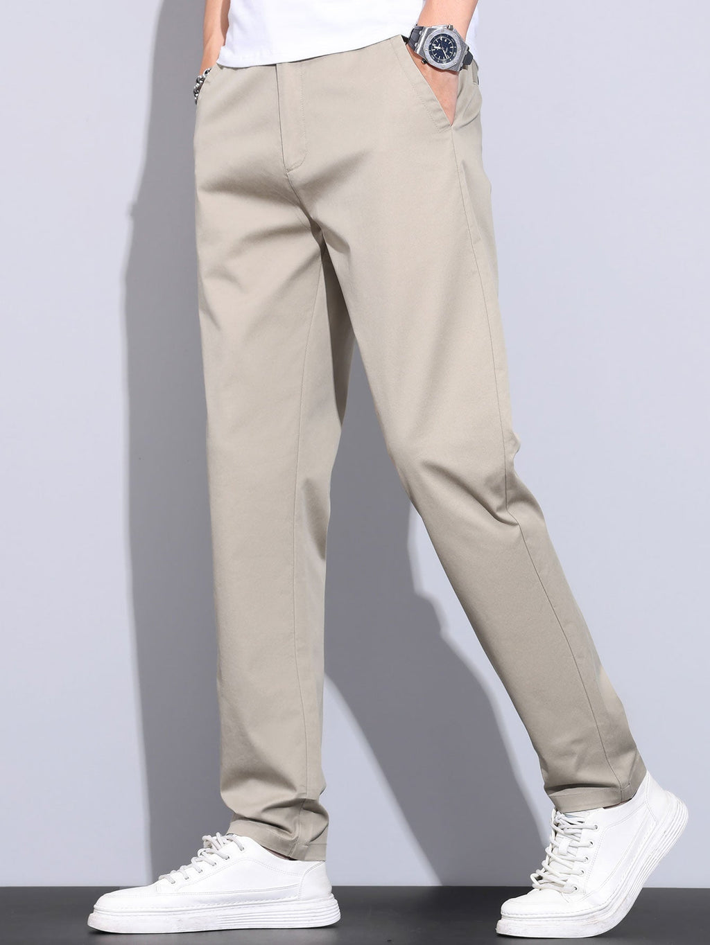 Laurent - Straight Leg Trousers