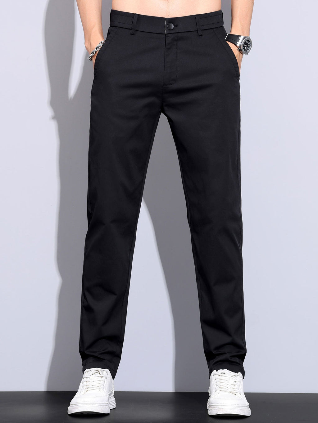Laurent - Straight Leg Trousers