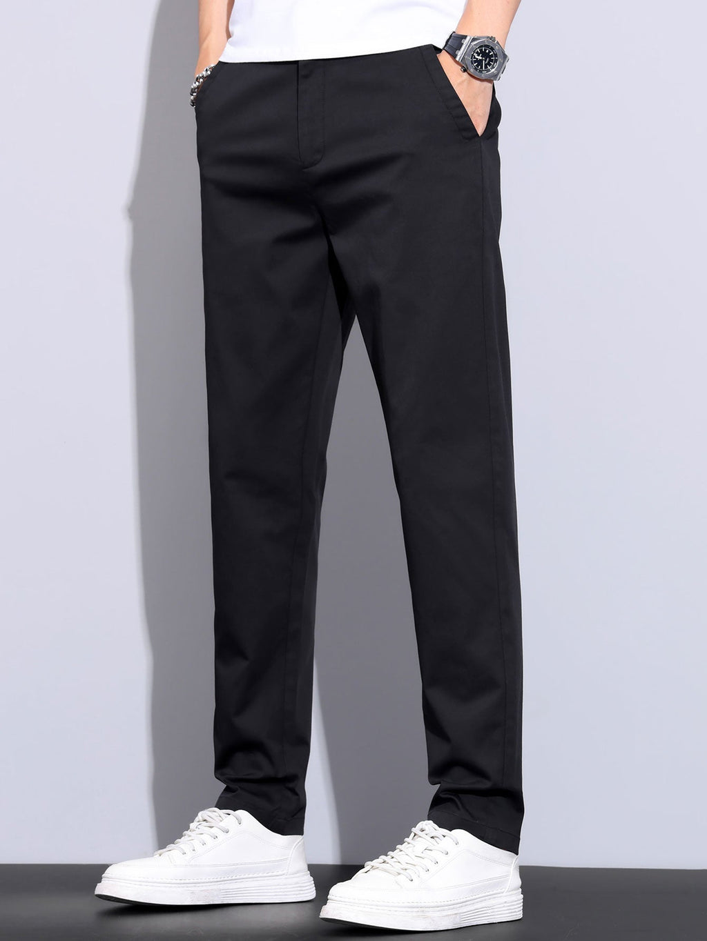 Laurent - Straight Leg Trousers
