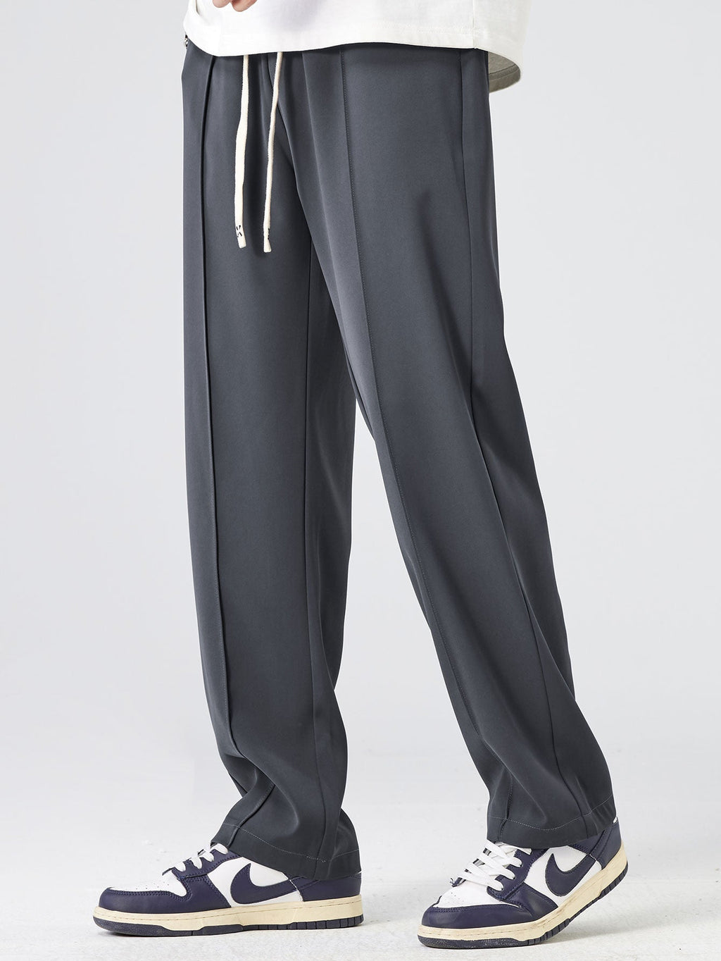 Benoit - Pleated Drawstring Trousers