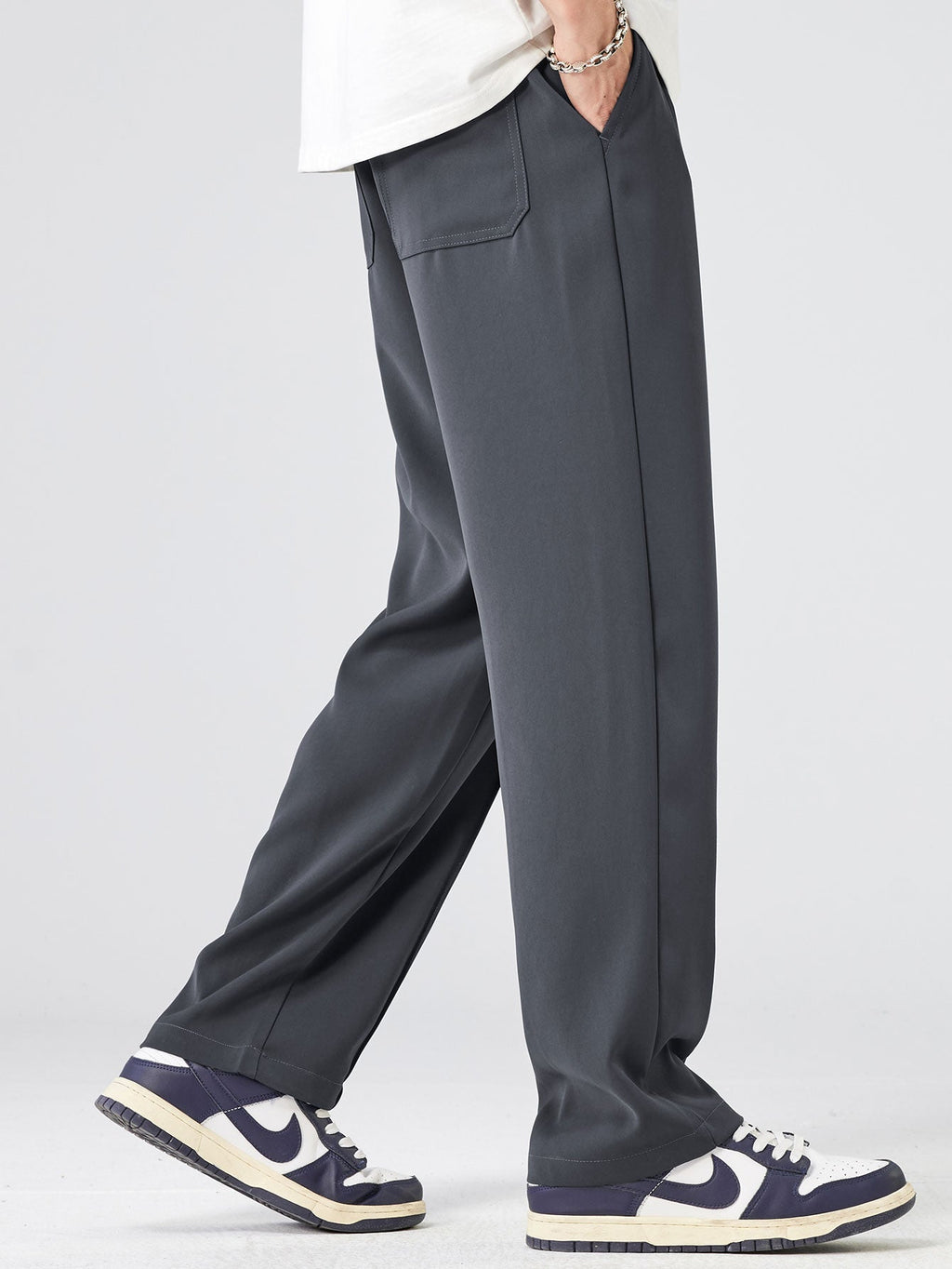 Benoit - Pleated Drawstring Trousers