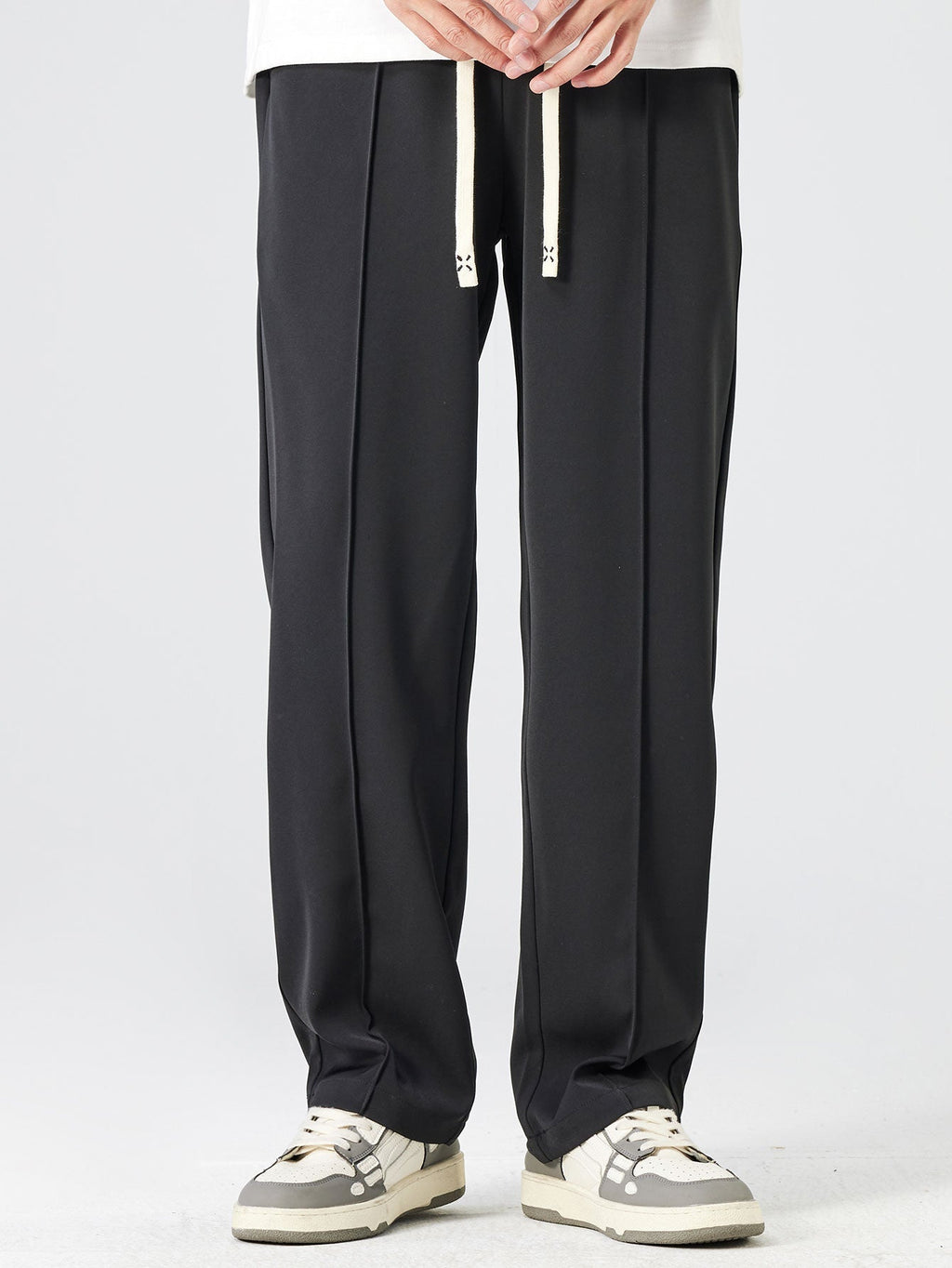 Benoit - Pleated Drawstring Trousers