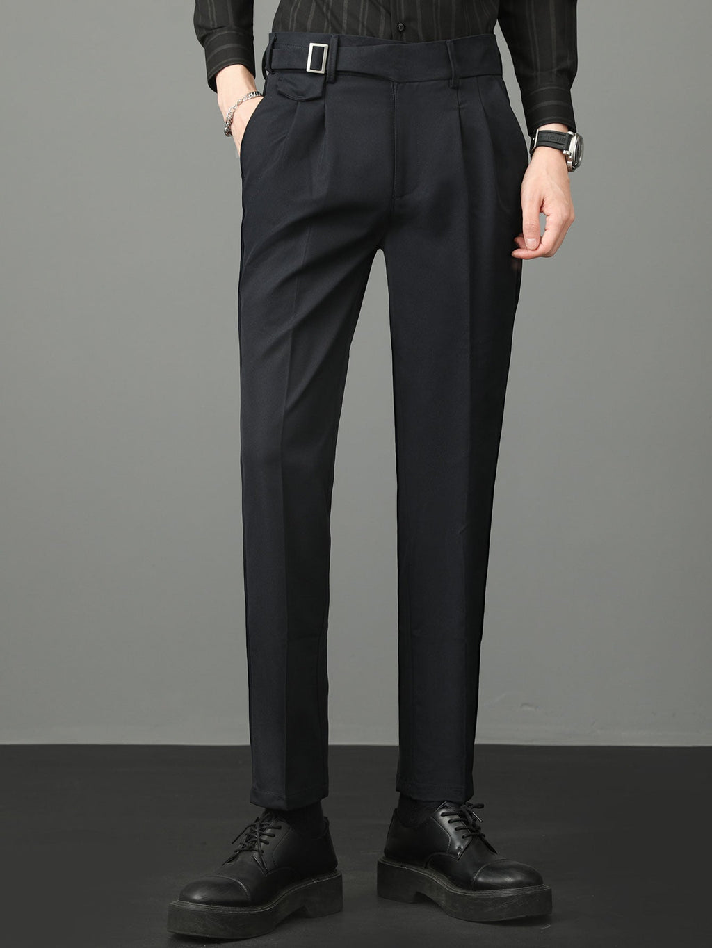 Denis - Lightweight Slim Fit Trousers
