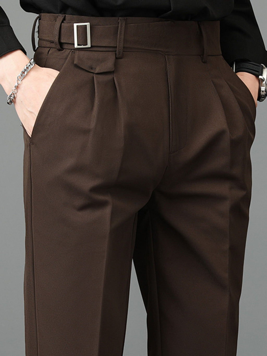 Denis - Lightweight Slim Fit Trousers