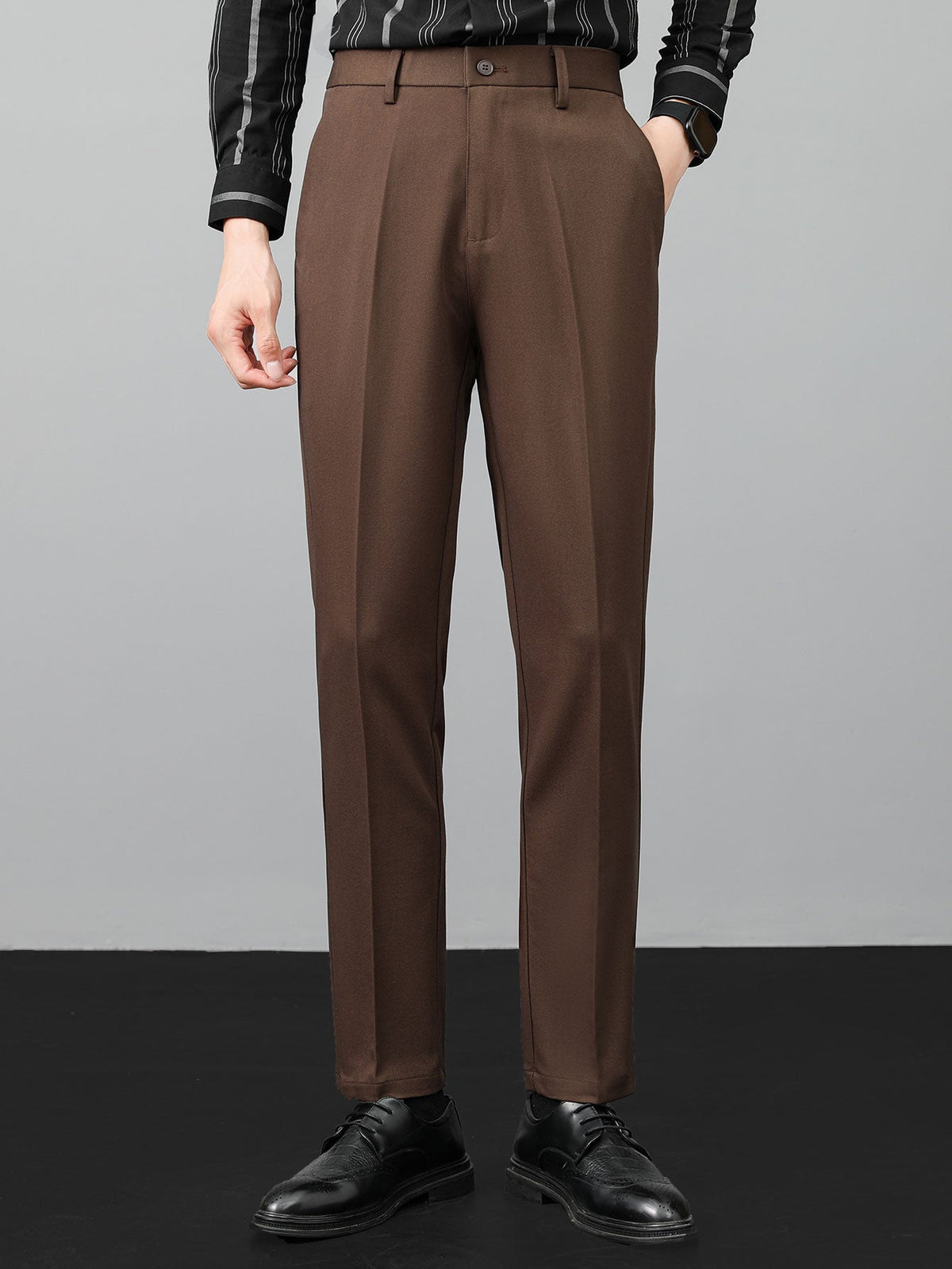 Gilles - Refined Slim Fit Trousers