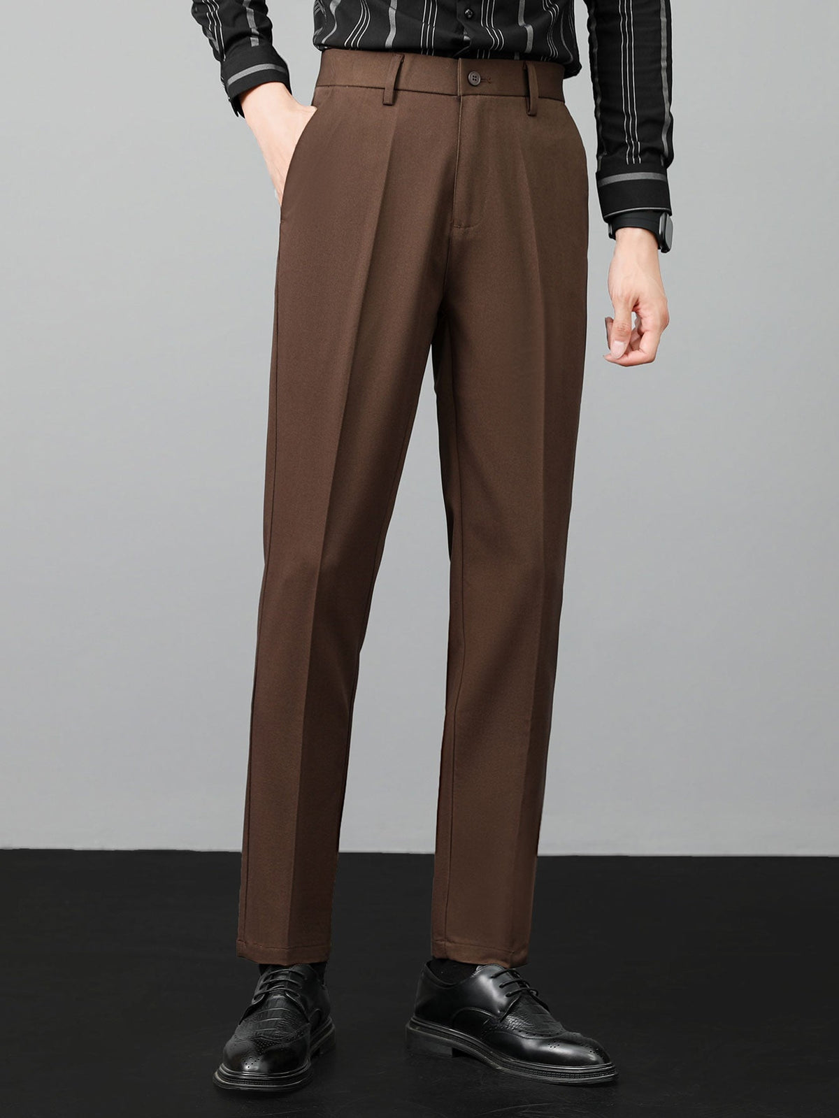 Gilles - Refined Slim Fit Trousers