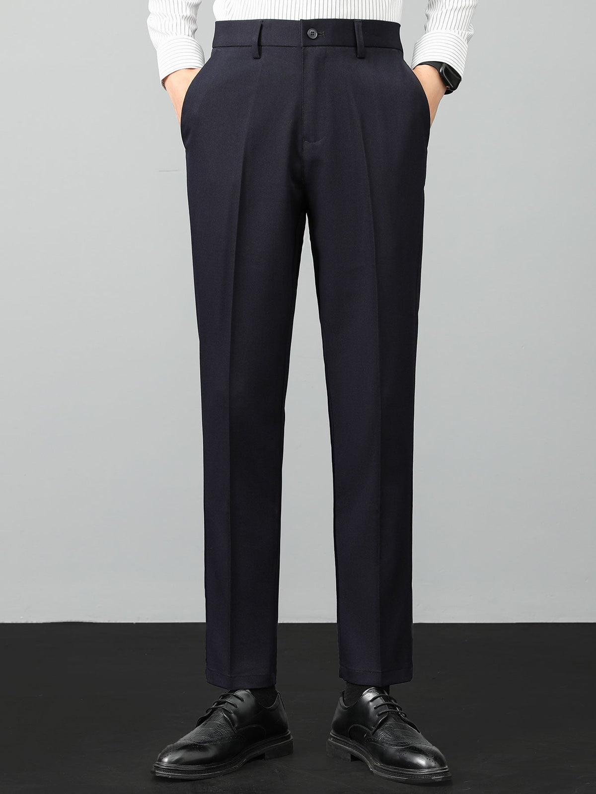 Gilles - Refined Slim Fit Trousers