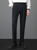 Rene - High Waist Slim Fit Trousers