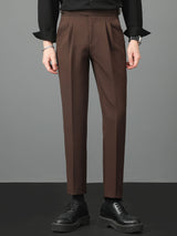 Rene - High Waist Slim Fit Trousers