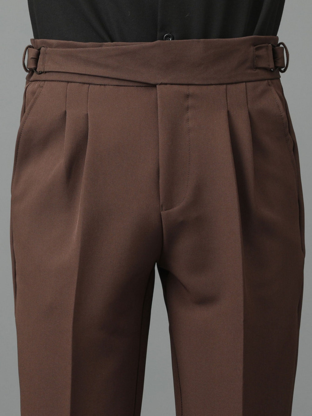 Rene - High Waist Slim Fit Trousers