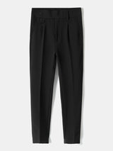 Andre - Slim Fit Cropped Trousers