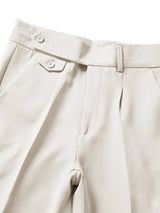 Andre - Slim Fit Cropped Trousers