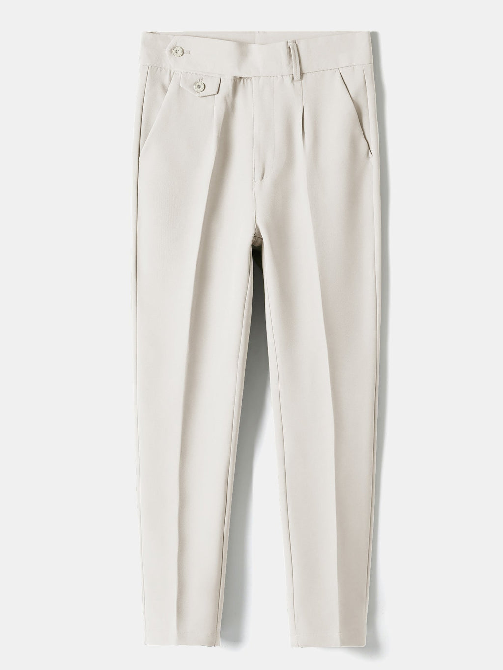 Andre - Slim Fit Cropped Trousers