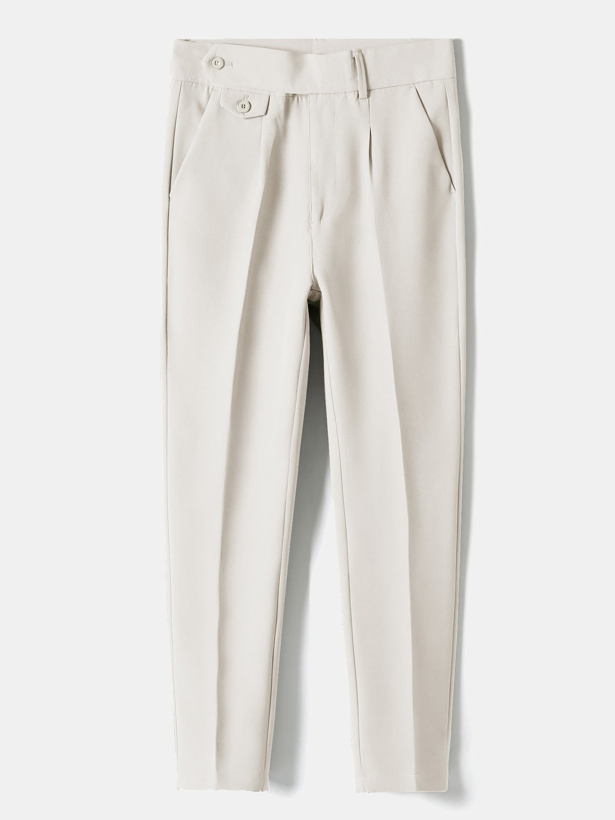 Andre - Slim Fit Cropped Trousers