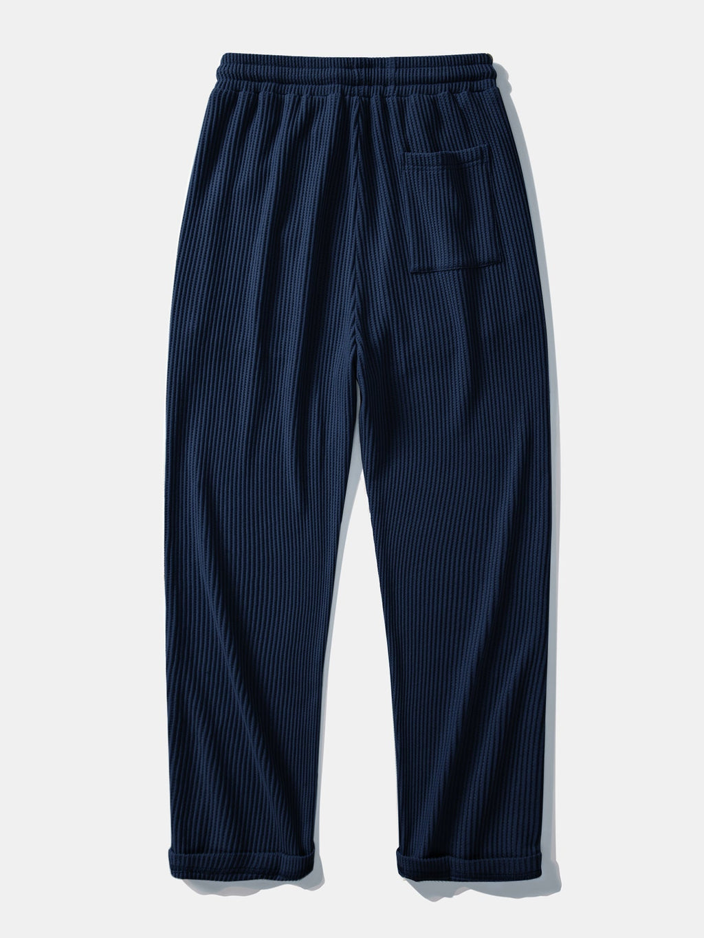 Claude - Waffle Texture Drawstring Trousers