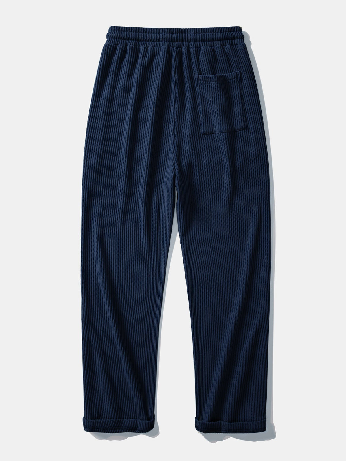 Claude - Waffle Texture Drawstring Trousers
