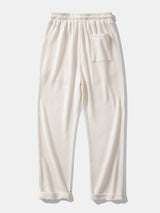 Claude - Waffle Texture Drawstring Trousers