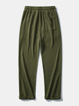 Claude - Waffle Texture Drawstring Trousers