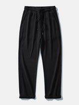 Claude - Waffle Texture Drawstring Trousers