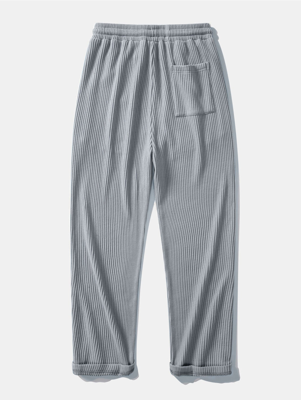 Claude - Waffle Texture Drawstring Trousers