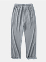 Claude - Waffle Texture Drawstring Trousers