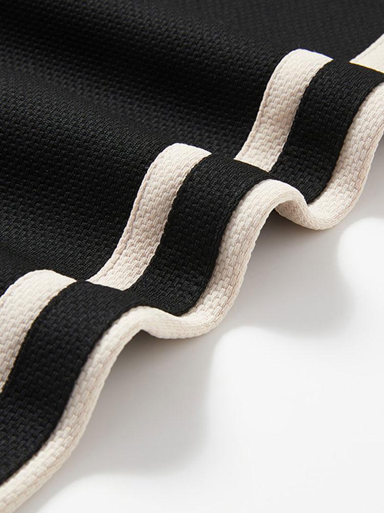 Serge - Vintage Loose Fit Trousers with Side Stripe