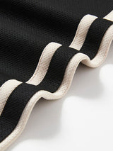 Serge - Vintage Loose Fit Trousers with Side Stripe