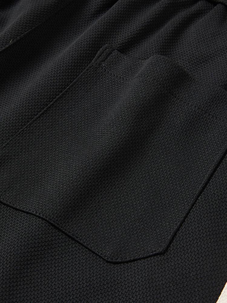 Serge - Vintage Loose Fit Trousers with Side Stripe