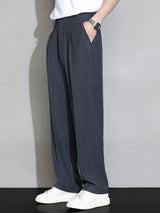 Alain - Relaxed Fit Straight Leg Trousers