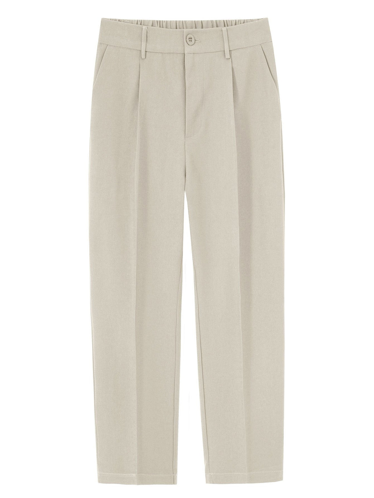 Alain - Relaxed Fit Straight Leg Trousers