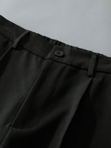 Alain - Relaxed Fit Straight Leg Trousers