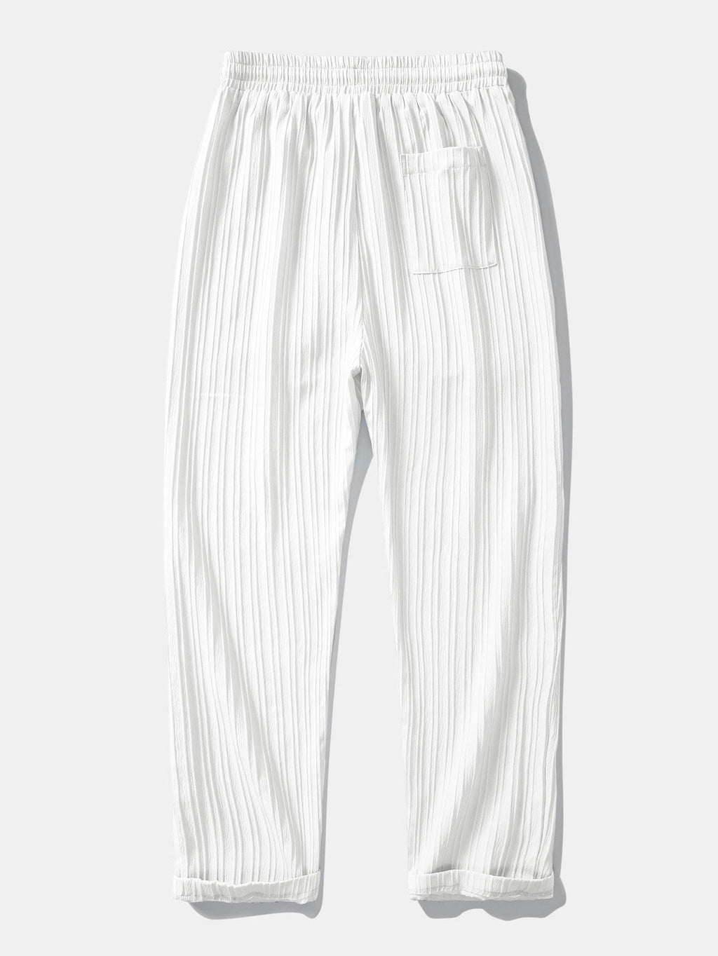 Daniel - Textured Drawstring Trousers