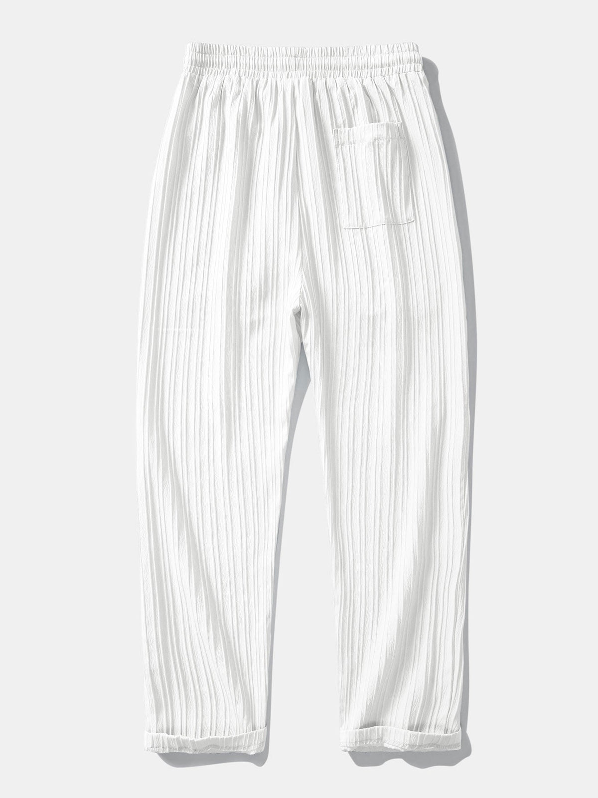 Daniel - Textured Drawstring Trousers