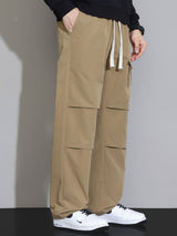 Patrick - Straight Leg Drawstring Trousers