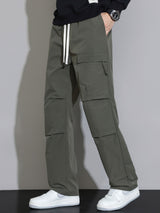 Patrick - Straight Leg Drawstring Trousers